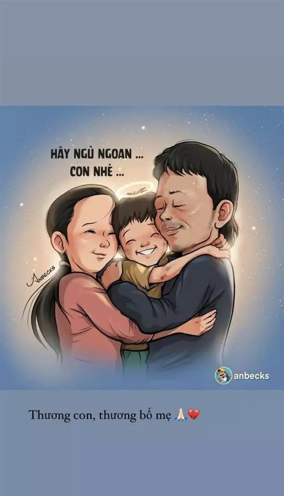 Hòa Minzy thương bé trai và bố mẹ của bé.