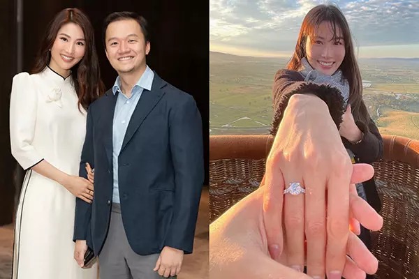 Diễm My 9X cũng được bạn trai doanh nhân cầu hôn vào cuối tháng 12/2022.