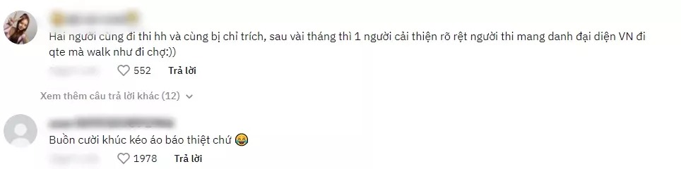 Lê Bống bị Trần Thanh Tâm kéo áo suýt ngã khi cùng làm vedette-2