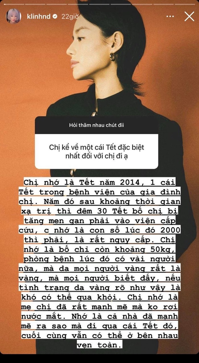 Câu chuyện của nữ người mẫu khiến không ít khán giả vô cùng xúc động