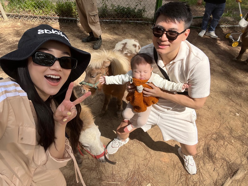 Tổ ấm của Salim ngày càng hạnh phúc.