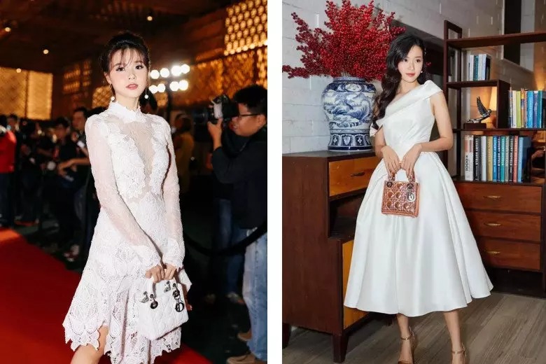 Cô có niềm đam mê với các sản phẩm của nhà mốt Dior. 