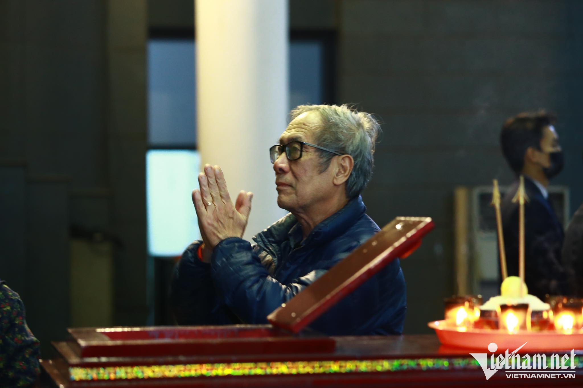 Vợ chồng NSND Lan Hương - đạo diễn Tất Bình.