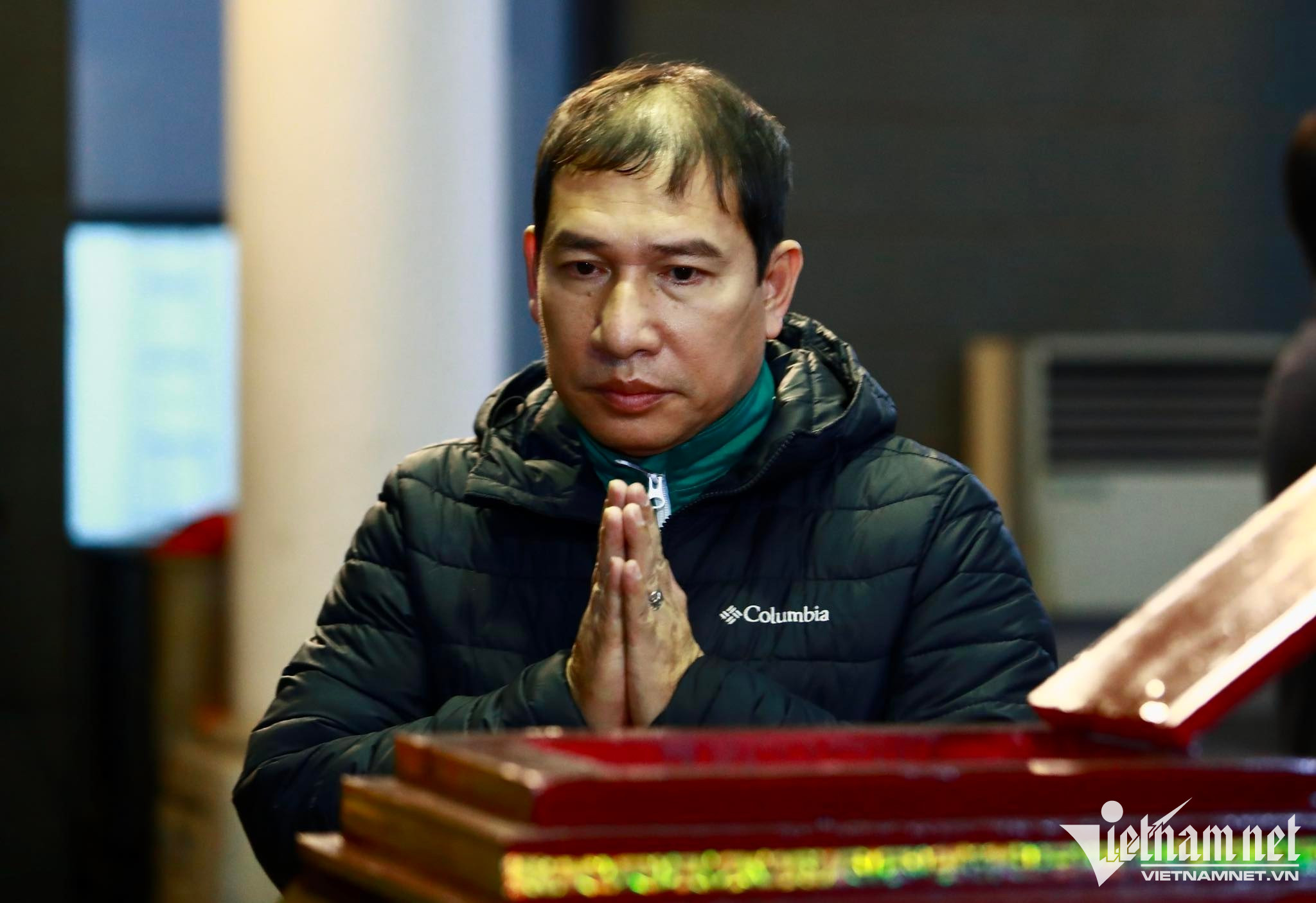 Nghệ sĩ Quốc Khánh - Quang Thắng tiễn biệt người thầy đáng kính.