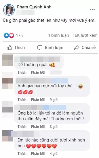 Phạm Quỳnh Anh hiếm hoi nhắc tới bạn trai.