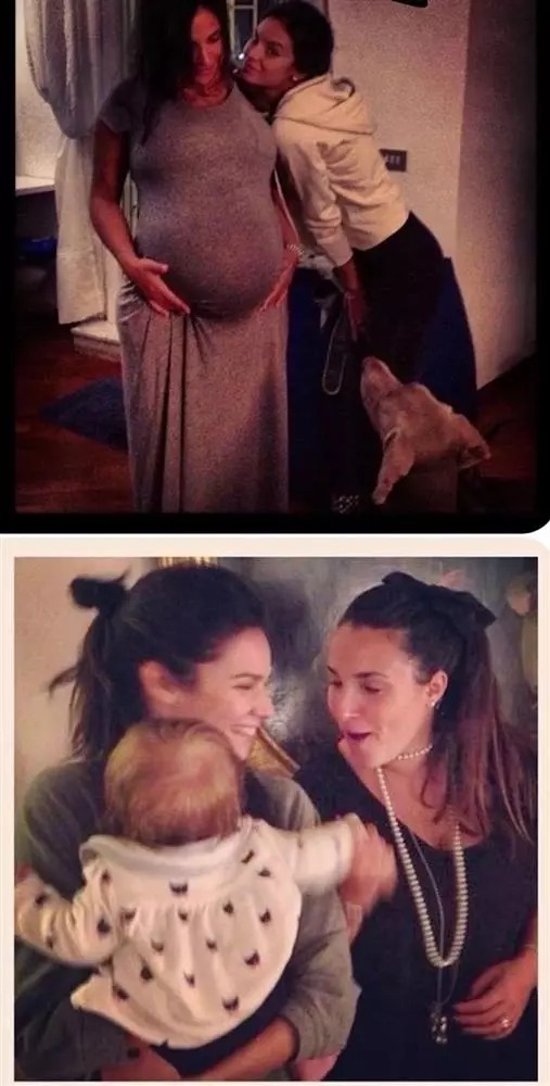 Katy chụp ảnh cùng con gái của bạn thân