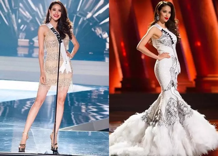 Cô là đại diện Việt Nam tại Miss Universe 2015, song trắng tay ra về.