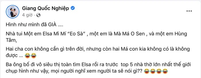 Động thái đầu tiên của NSƯT Quốc Nghiệp sau khi bà xã Ngọc Mai liên tục vướng phải những ồn ào gần đây.