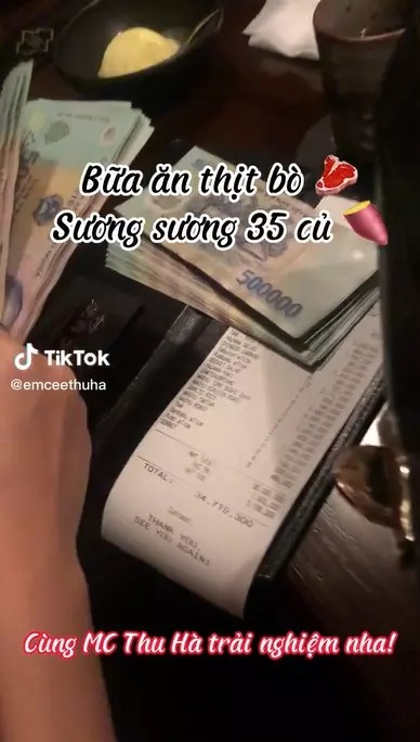 Có những bữa ăn mà hóa đơn lên tới 35 triệu đồng là chuyện bình thường.