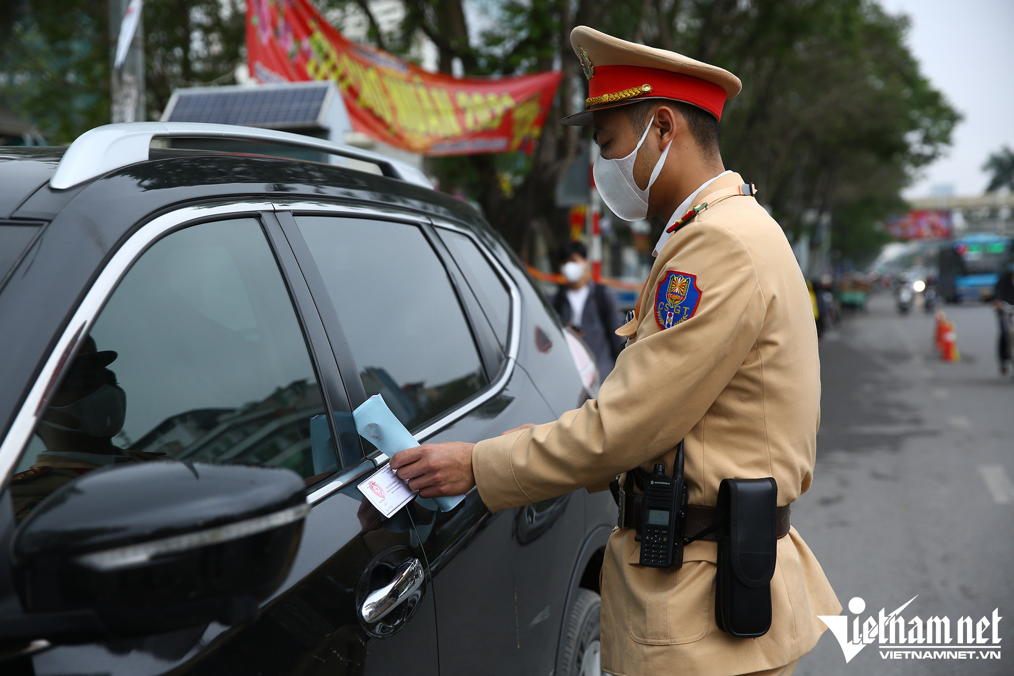 Các phương tiện vi phạm sẽ bị tạm giữ đến 7 ngày.