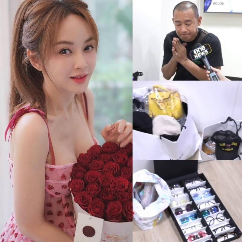 Cựu ngôi sao rất biết ơn về những món quà được nữ diễn viên Pei Panwad gửi tặng.