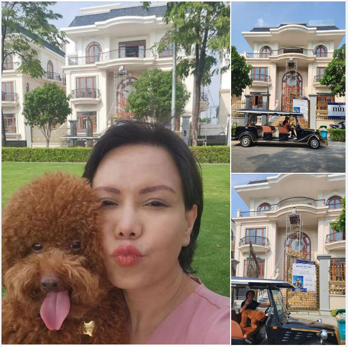 Việt Hương nhá hàng cơ ngơi mới của gia đình, có 3 tầng.