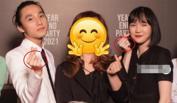 Hải Tú và Sơn Tùng từng bị soi đeo nhẫn đôi khi dự tiệc công ty