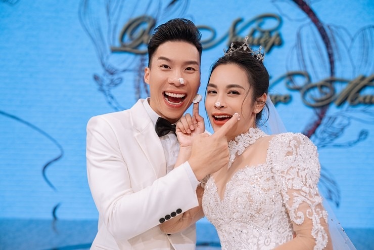 Vợ chồng Osen Ngọc Mai và Quốc Nghiệp.