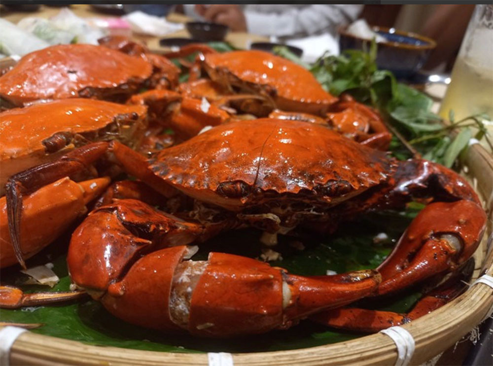 Cua biển Cà Mau được xem là cua ngon nhất cả nước (Ảnh: Người Lao Động)