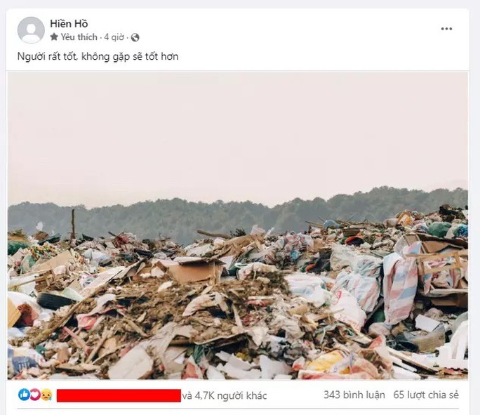 Hiền Hồ chia sẻ caption khó hiểu