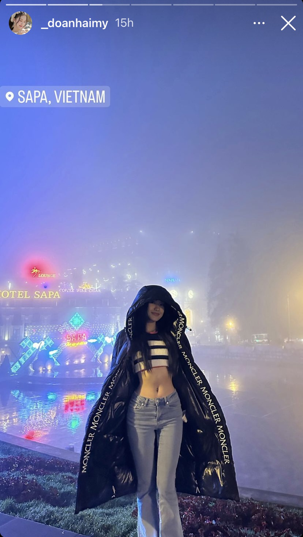 Vòng eo con kiến của Doãn Hải My.