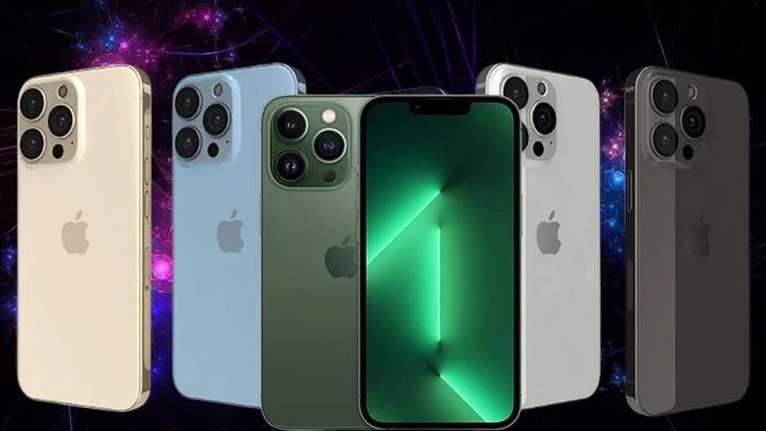 Máy có tổng cộng 4 màu gồm Gold (vàng), Silver (bạc), Graphite (Xám đen) và Sierra Blue (xanh dương nhạt)