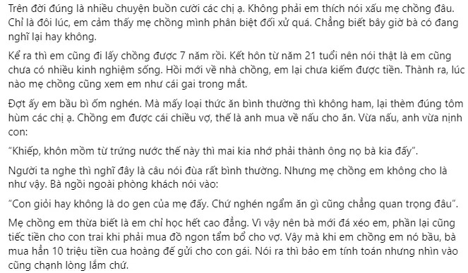 Bài chia sẻ (Ảnh chụp màn hình)