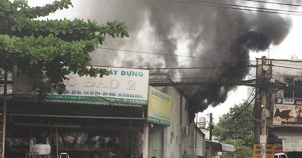 Thời điểm xảy ra vụ cháy