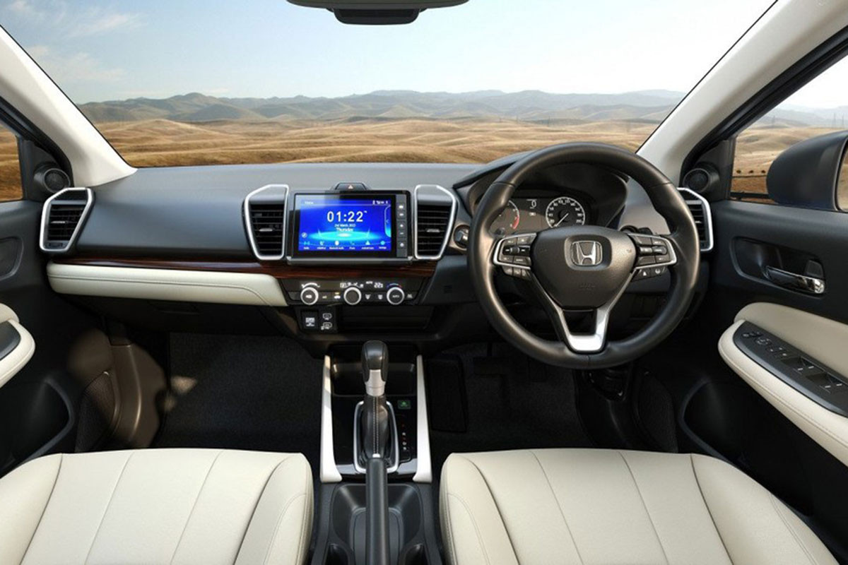 Nội thất của Honda City 2023 được bổ sung thêm nhiều trang bị tiện nghi.