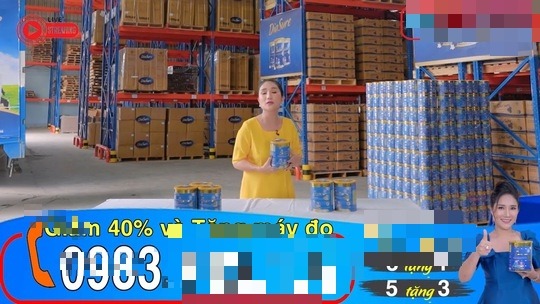 MC Cát Tường bị chỉ trích quảng cáo 