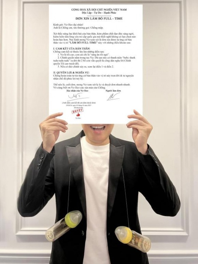 Minh Hằng thông báo tin vui mang thai sau 9 tháng kết hôn vào tối 3/3