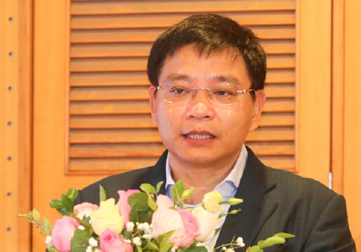 Bộ trưởng Bộ GTVT Nguyễn Văn Thắng (Ảnh: N. Huyền) 