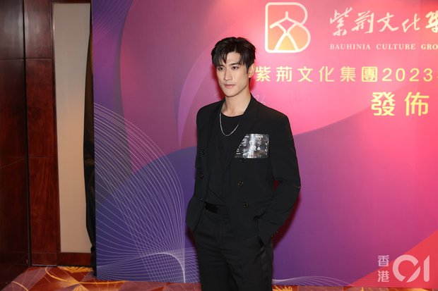 Nam diễn viên Lý Trị Đình khi tham dự một buổi họp báo mới đây tại Hong Kong (Trung Quốc)