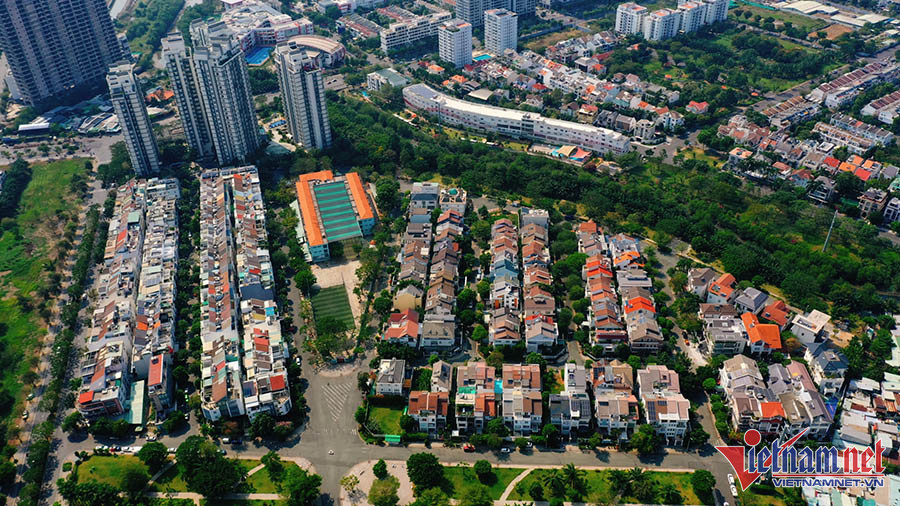 Một khu dân cư cao cấp tại Q.7, TP.HCM. (Ảnh: Hoàng Hà)