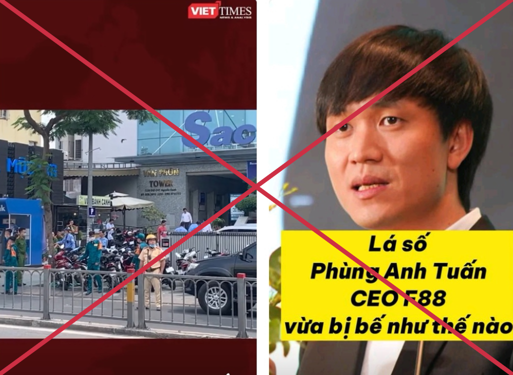 Tin giả xuất hiện tràn lan trên TikTok. Ảnh chụp màn hình