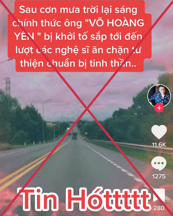 Tin giả dễ dàng được lan truyền từ thuật toán của TikTok. Ảnh chụp màn hình