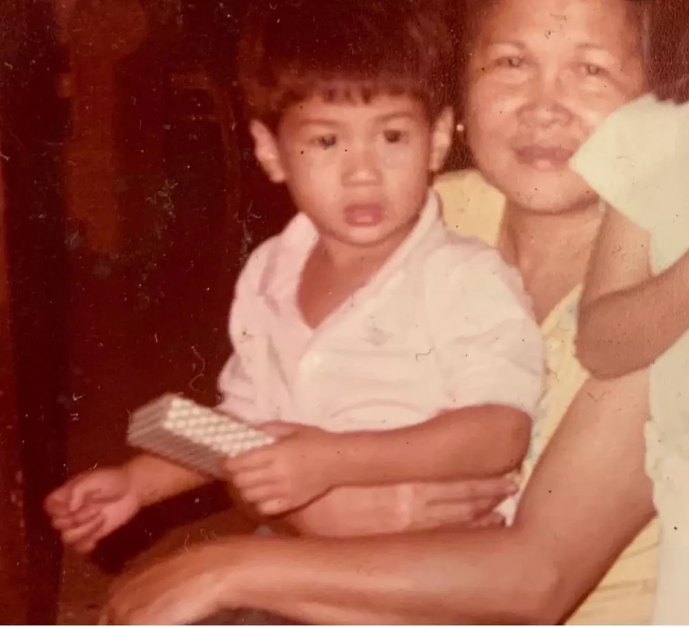 Phillip Nguyễn ngày nhỏ sở hữu ngoại hình khá bụ bẫm.