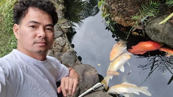 Nghệ sĩ Xuân Bắc không khỏi buồn bã khi chứng kiến nhiều cá quý trong bể chết