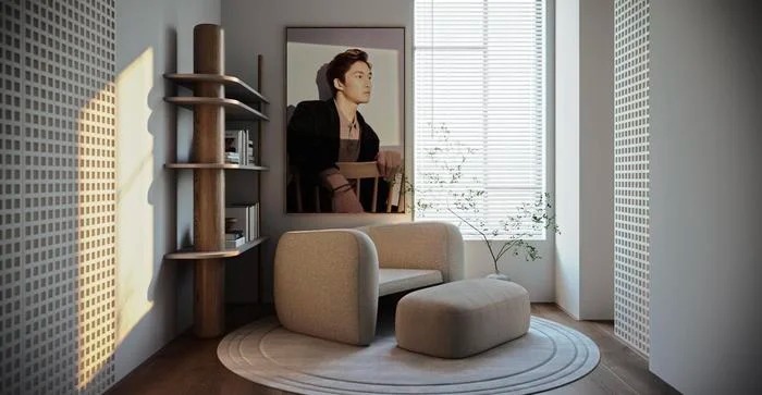 Ở tuổi 30, Đình Tú đã tự thưởng cho bản thân một căn hộ cao cấp.