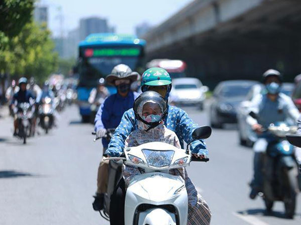 Thời tiết Bắc Bộ hôm nay có nắng nóng. Ảnh: Phạm Hải