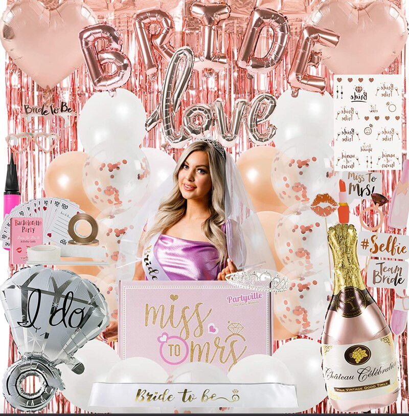 Trang trí tiệc độc thân bằng bóng bay. Ảnh: Pennlive