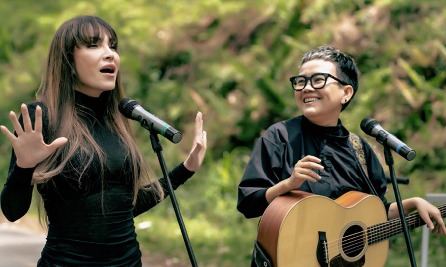 Thanh Hà - Phương Uyên thăng hoa cảm xúc và đồng điệu trong âm nhạc. 