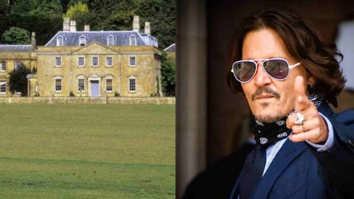 Dinh thự rộng mênh mông của Johnny Depp ở Somerset, Anh. 