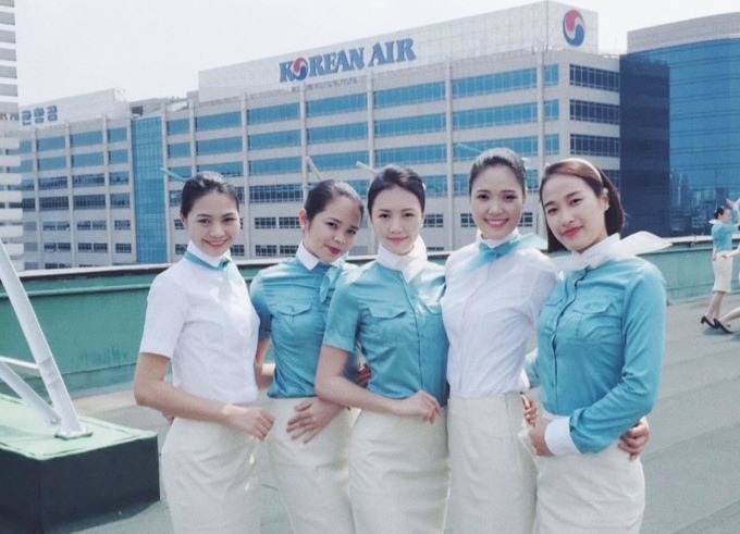 Vũ Ngọc Châm là tiếp viên hàng không nổi bật với nhan sắc ấn tượng.