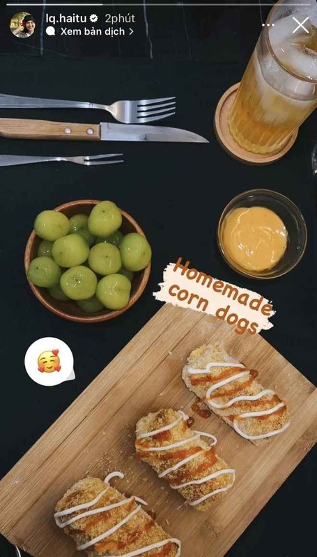 Ngay lập tức cư dân mạng phát hiện ra điều đặc biệt trong mâm cơm của Hải Tú. Theo thông tin được chia sẻ trên các diễn đàn, đây đều là những món ăn mà Sơn Tùng yêu thích.