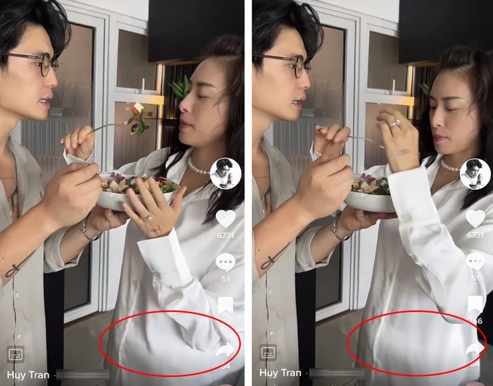 Ngô Thanh Vân xuất hiện với vòng hai to bất thường.