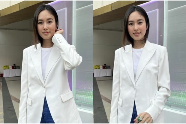 Nong Poy xuất hiện giản dị nhưng vẫn rất xinh đẹp trong một sự kiện mới đây