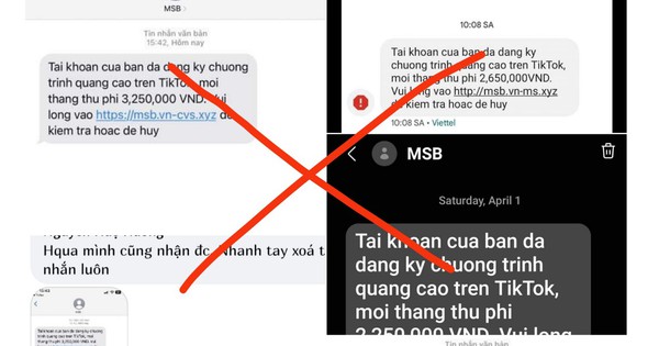 Nhiều người chia sẻ tin nhắn lừa đảo trên mạng xã hội