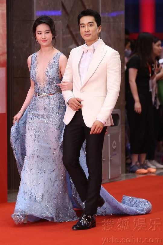 song seung hun, lưu diệc phi, sao hàn