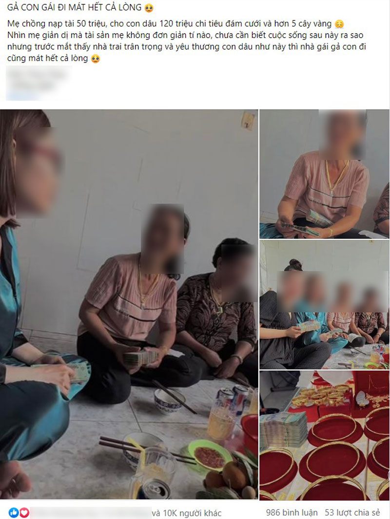 của hồi môn, tặng của hồi môn, giới trẻ