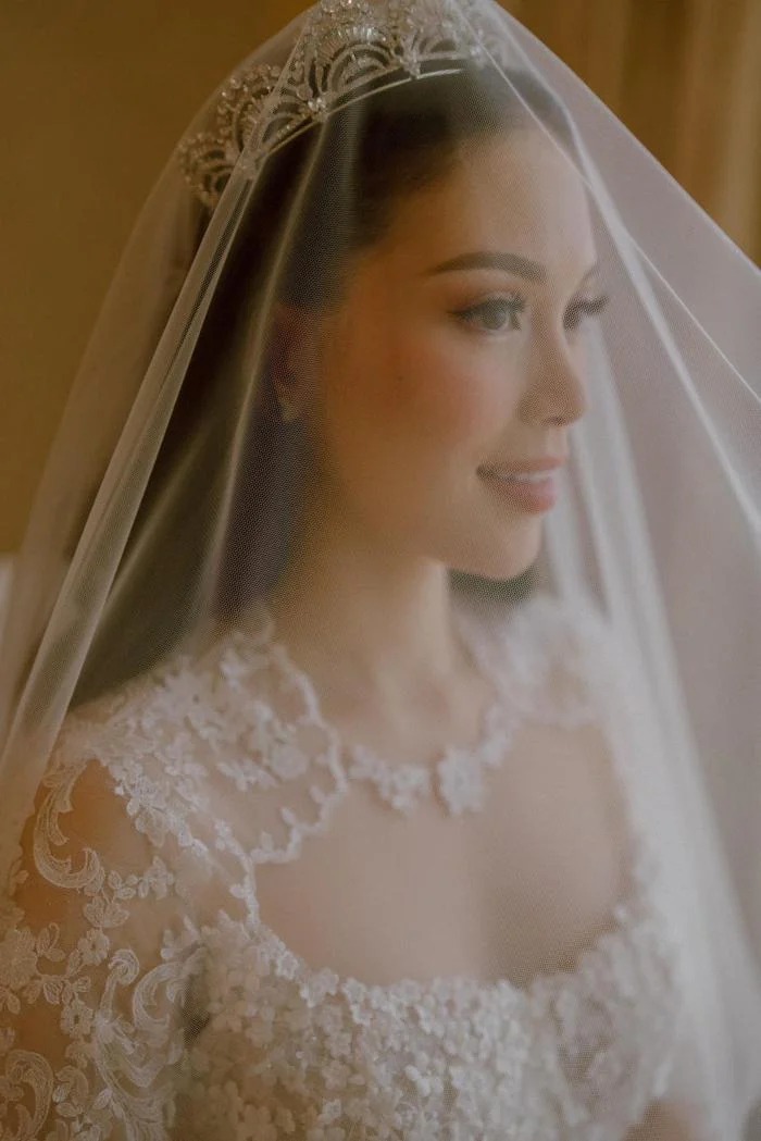 Cô dâu Linh Rin xinh đẹp.