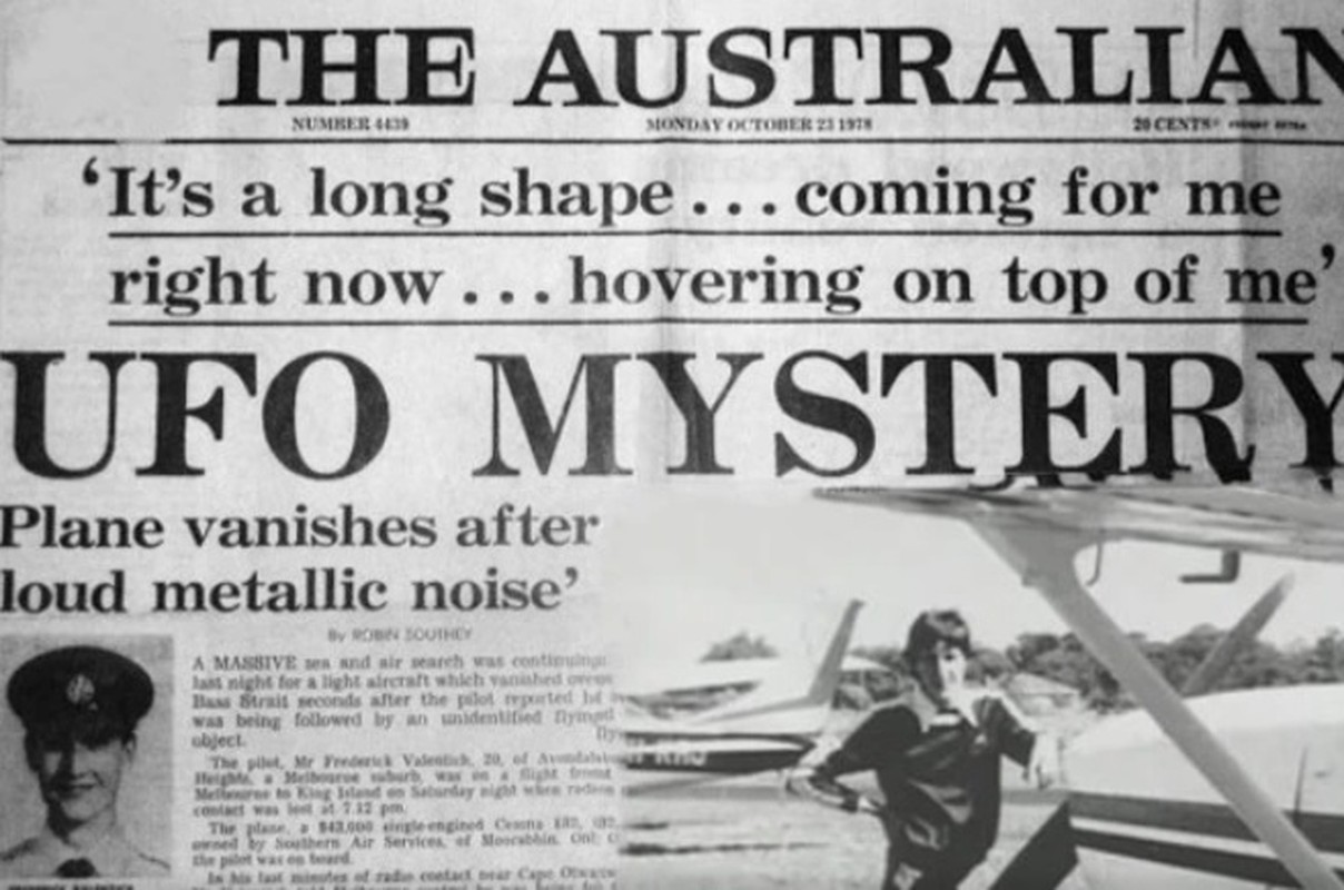 Sau khi nói điều trên, phi công Valentich yên lặng trong khoảng 17 giây trước khi mất liên lạc với trạm kiểm soát không lưu. Từ đó trở đi, không có bất cứ tin tức nào của phi công Valentich cũng như chiếc máy bay của ông.