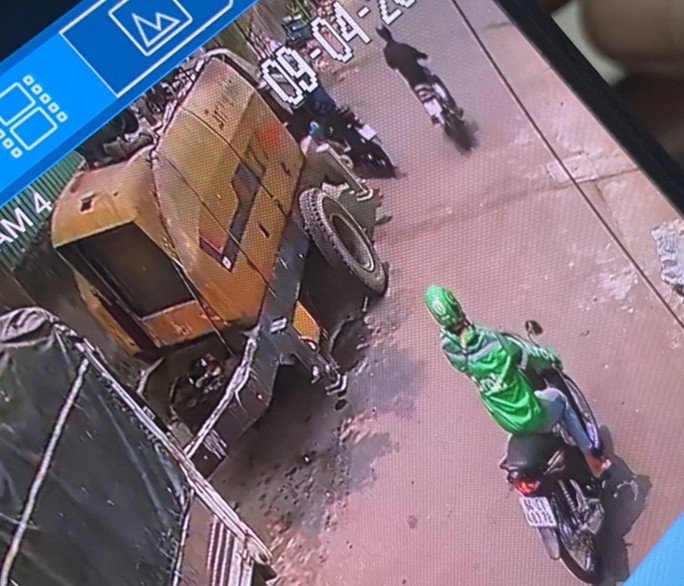 Hình ảnh ghi lại nghi phạm trộm xe