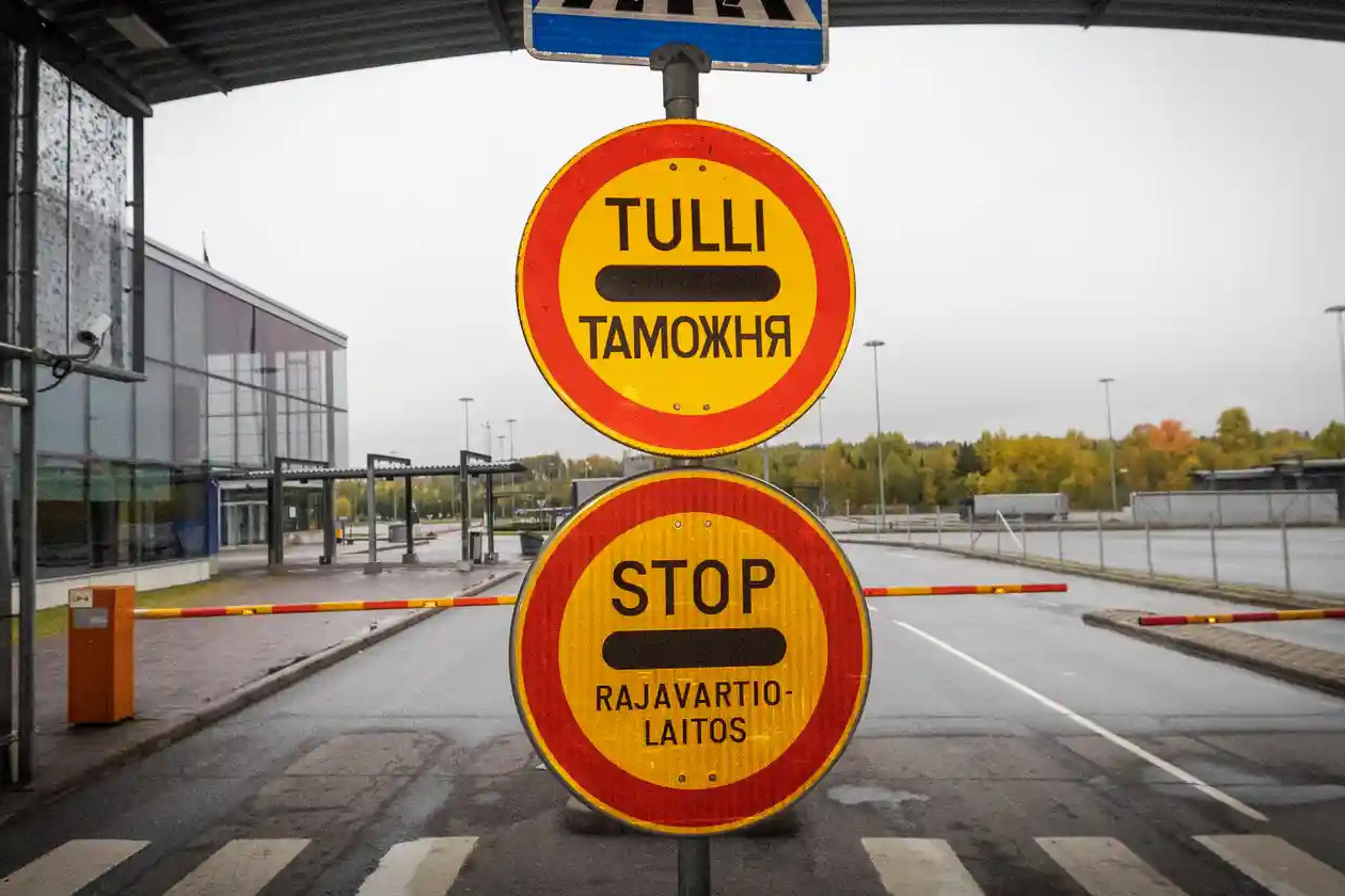 Khu vực biên giới Nga - Phần Lan. Ảnh: EPA